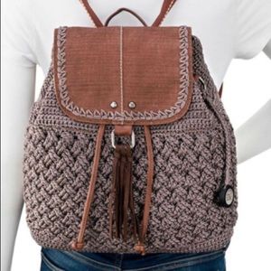 Sak brand crochet backpack. Never used